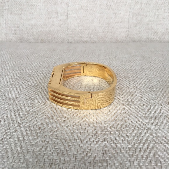 Tory Burch Metal Hinged Bracelet - Picture 3 of 9